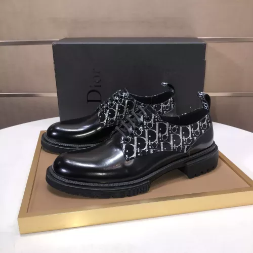 Wholesale Christian Dior Leather Shoes For Men #1387863 $128.00 USD, Wholesale Quality Replica Christian Dior Leather Shoes