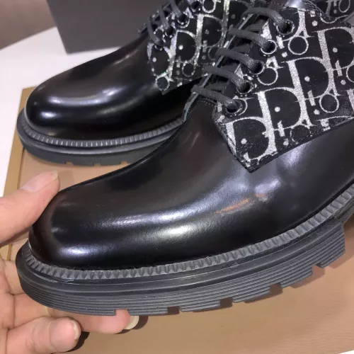 Replica Christian Dior Leather Shoes For Men #1387863 $128.00 USD for Wholesale