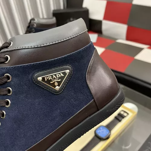 Replica Prada High Top Shoes For Men #1387864 $88.00 USD for Wholesale