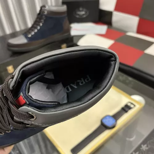 Replica Prada High Top Shoes For Men #1387864 $88.00 USD for Wholesale