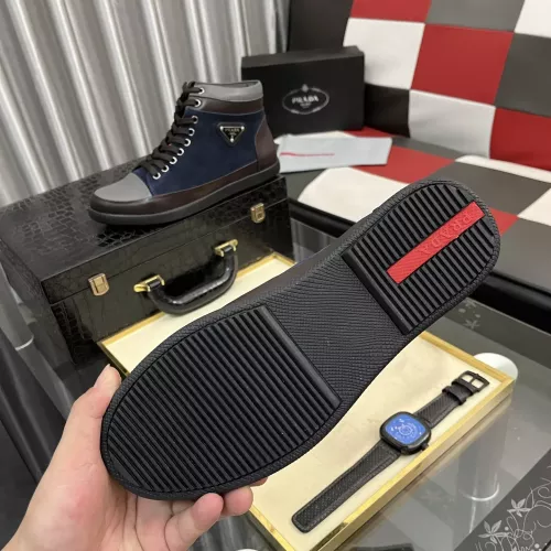 Replica Prada High Top Shoes For Men #1387864 $88.00 USD for Wholesale