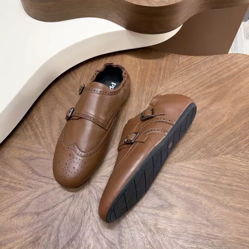 Replica Prada Casual Shoes For Men #1387872 $112.00 USD for Wholesale