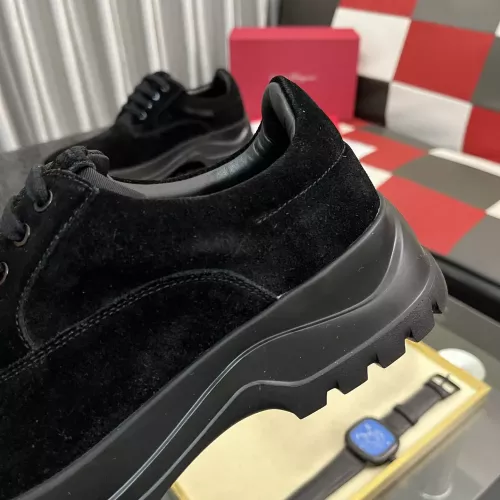 Replica Salvatore Ferragamo Leather Shoes For Men #1387948 $118.00 USD for Wholesale