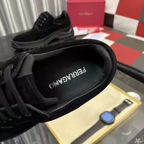 Replica Salvatore Ferragamo Leather Shoes For Men #1387948 $118.00 USD for Wholesale