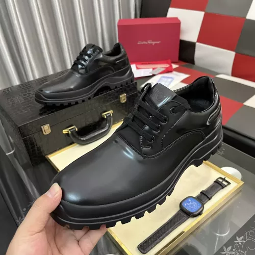 Wholesale Salvatore Ferragamo Leather Shoes For Men #1387951 $118.00 USD, Wholesale Quality Replica Salvatore Ferragamo Leather Shoes