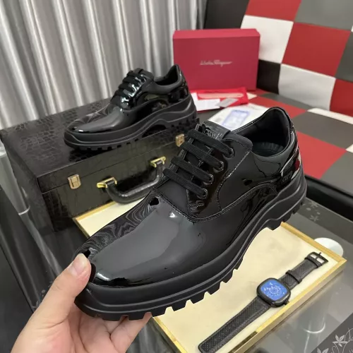 Wholesale Salvatore Ferragamo Leather Shoes For Men #1387955 $118.00 USD, Wholesale Quality Replica Salvatore Ferragamo Leather Shoes
