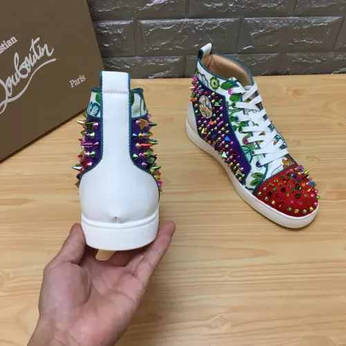 Replica Christian Louboutin High Top Shoes For Men #1388030 $96.00 USD for Wholesale