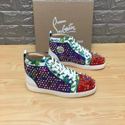 Wholesale Christian Louboutin High Top Shoes For Women #1388031 $96.00 USD, Wholesale Quality Replica Christian Louboutin High Top Shoes
