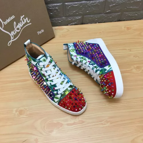Replica Christian Louboutin High Top Shoes For Women #1388031 $96.00 USD for Wholesale