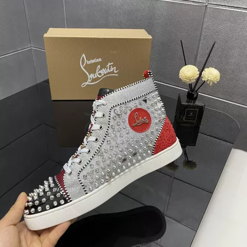 Replica Christian Louboutin High Top Shoes For Women #1388035 $96.00 USD for Wholesale
