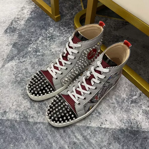 Replica Christian Louboutin High Top Shoes For Women #1388035 $96.00 USD for Wholesale