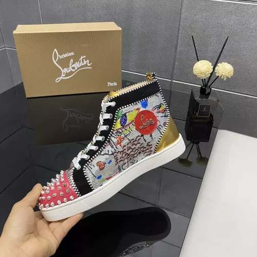 Replica Christian Louboutin High Top Shoes For Men #1388037 $96.00 USD for Wholesale