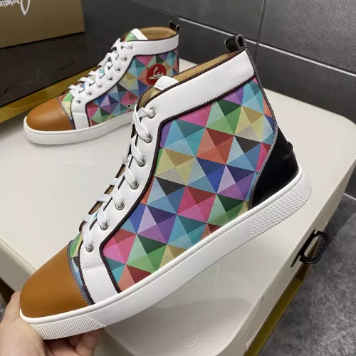 Replica Christian Louboutin High Top Shoes For Men #1388040 $98.00 USD for Wholesale