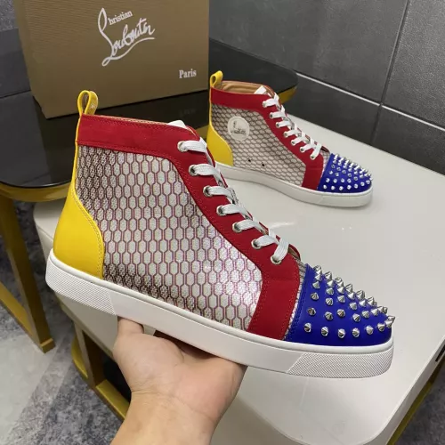Wholesale Christian Louboutin High Top Shoes For Women #1388044 $98.00 USD, Wholesale Quality Replica Christian Louboutin High Top Shoes