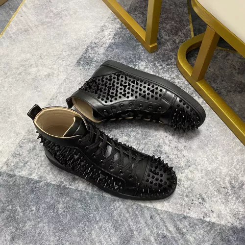 Replica Christian Louboutin High Top Shoes For Women #1388047 $98.00 USD for Wholesale