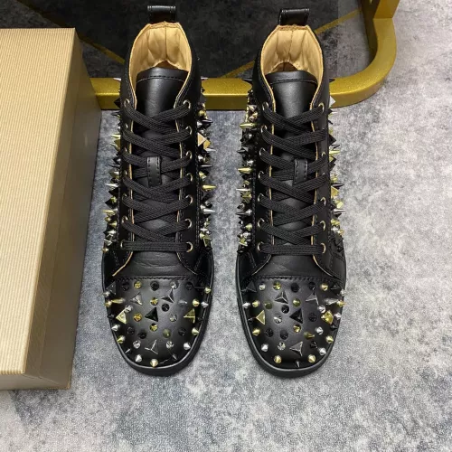 Replica Christian Louboutin High Top Shoes For Women #1388051 $98.00 USD for Wholesale