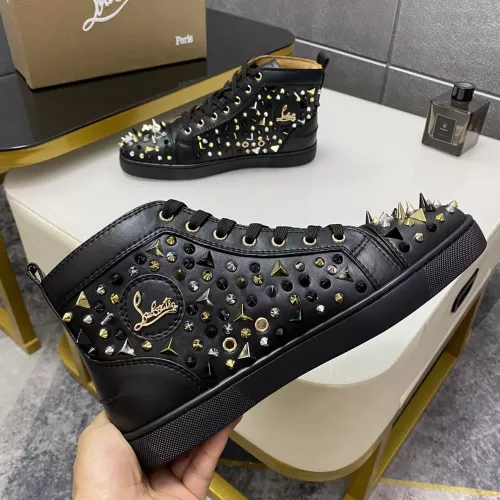 Replica Christian Louboutin High Top Shoes For Women #1388051 $98.00 USD for Wholesale