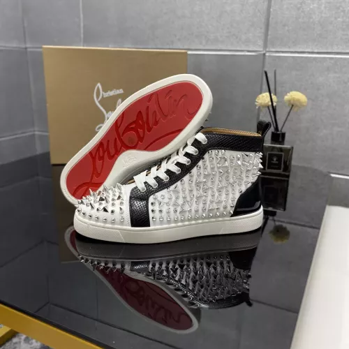 Replica Christian Louboutin High Top Shoes For Men #1388060 $98.00 USD for Wholesale