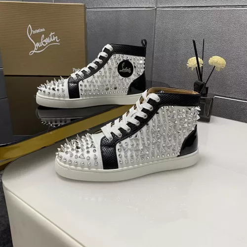 Wholesale Christian Louboutin High Top Shoes For Women #1388061 $98.00 USD, Wholesale Quality Replica Christian Louboutin High Top Shoes