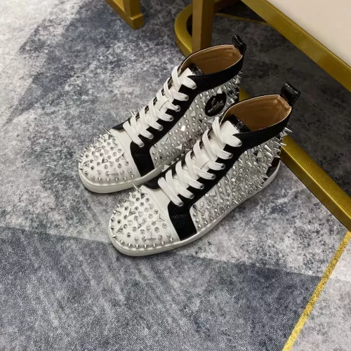 Replica Christian Louboutin High Top Shoes For Women #1388061 $98.00 USD for Wholesale