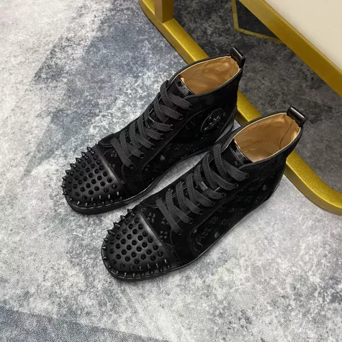 Replica Christian Louboutin High Top Shoes For Women #1388065 $100.00 USD for Wholesale