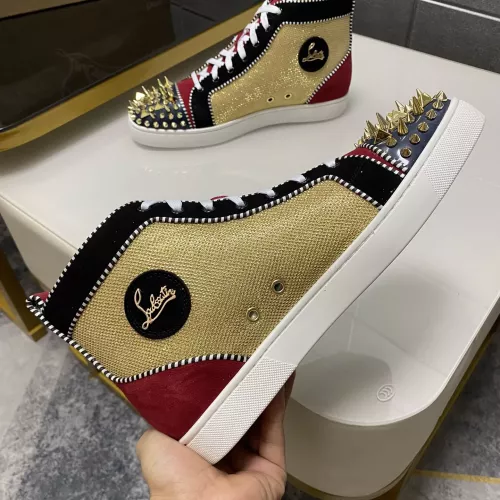 Replica Christian Louboutin High Top Shoes For Men #1388067 $100.00 USD for Wholesale