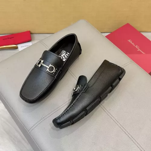 Wholesale Salvatore Ferragamo Leather Shoes For Men #1388077 $96.00 USD, Wholesale Quality Replica Salvatore Ferragamo Leather Shoes