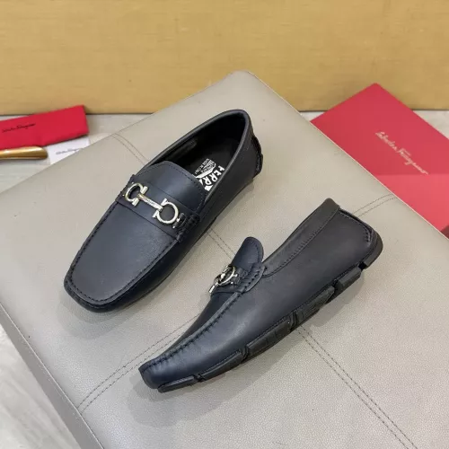 Wholesale Salvatore Ferragamo Leather Shoes For Men #1388079 $96.00 USD, Wholesale Quality Replica Salvatore Ferragamo Leather Shoes