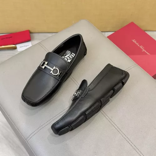 Wholesale Salvatore Ferragamo Leather Shoes For Men #1388081 $96.00 USD, Wholesale Quality Replica Salvatore Ferragamo Leather Shoes