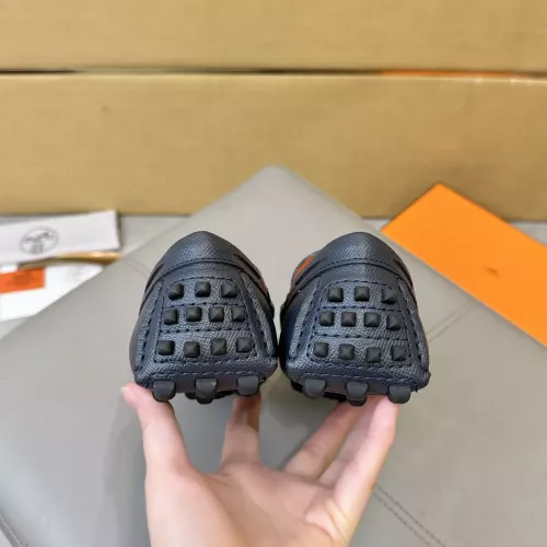Replica Hermes Leather Shoes For Men #1388091 $98.00 USD for Wholesale