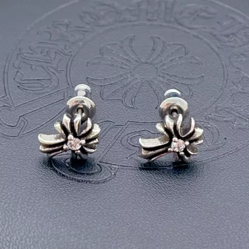 Wholesale Chrome Hearts Earrings #1388263 $25.00 USD, Wholesale Quality Replica Chrome Hearts Earrings