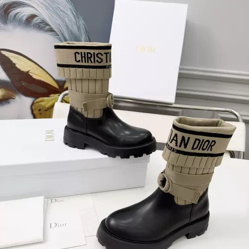 Replica Christian Dior Boots For Women #1388266 $118.00 USD for Wholesale
