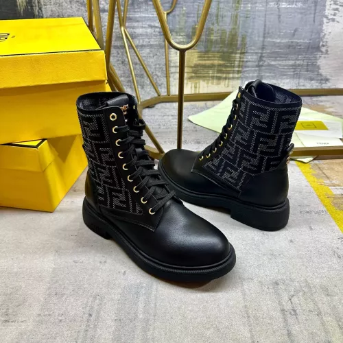 Replica Fendi Fashion Boots For Women #1388273 $108.00 USD for Wholesale