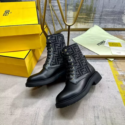 Replica Fendi Fashion Boots For Women #1388273 $108.00 USD for Wholesale