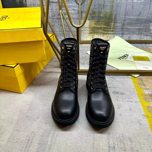 Replica Fendi Fashion Boots For Women #1388274 $108.00 USD for Wholesale