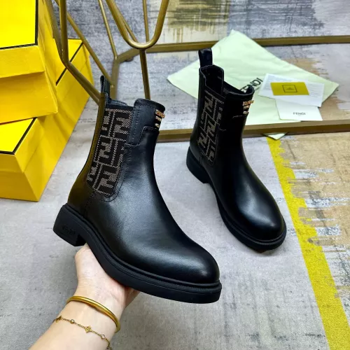 Wholesale Fendi Fashion Boots For Women #1388276 $108.00 USD, Wholesale Quality Replica Fendi Fashion Boots