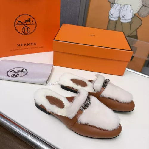 Replica Hermes Slippers For Women #1388283 $100.00 USD for Wholesale