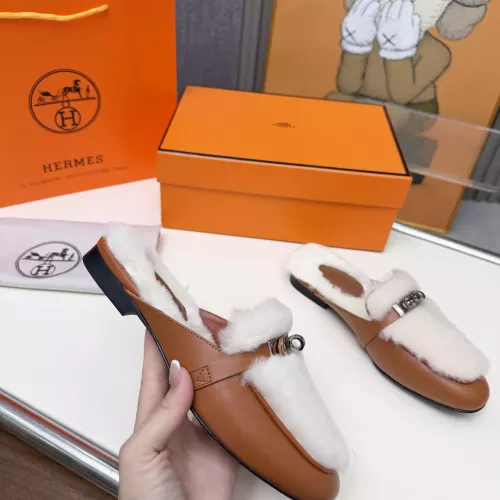 Replica Hermes Slippers For Women #1388283 $100.00 USD for Wholesale