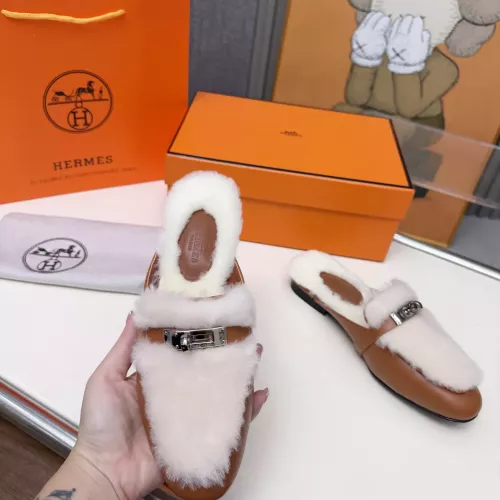 Replica Hermes Slippers For Women #1388283 $100.00 USD for Wholesale