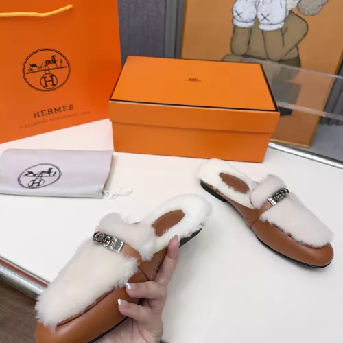 Replica Hermes Slippers For Women #1388283 $100.00 USD for Wholesale