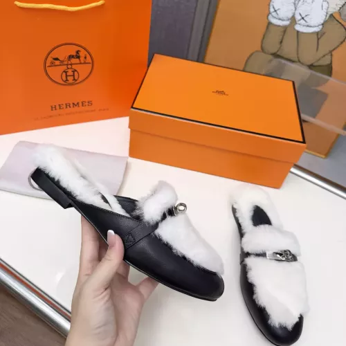 Replica Hermes Slippers For Women #1388284 $100.00 USD for Wholesale