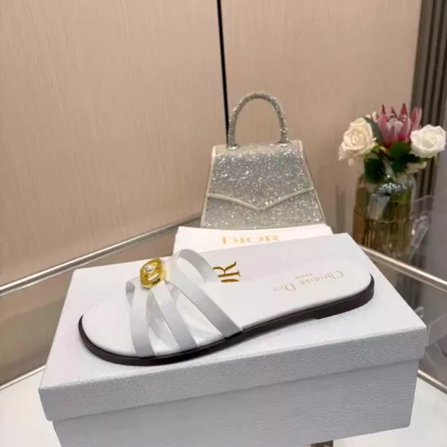 Replica Christian Dior Slippers For Women #1388290 $82.00 USD for Wholesale