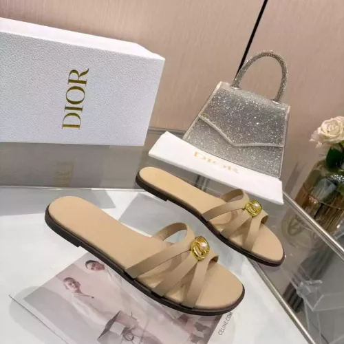 Replica Christian Dior Slippers For Women #1388291 $82.00 USD for Wholesale