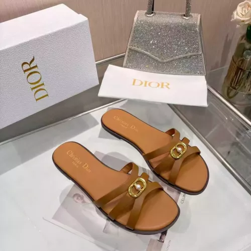 Replica Christian Dior Slippers For Women #1388292 $82.00 USD for Wholesale