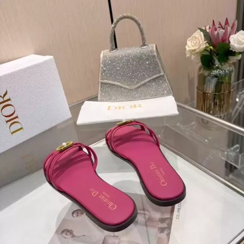 Replica Christian Dior Slippers For Women #1388293 $82.00 USD for Wholesale