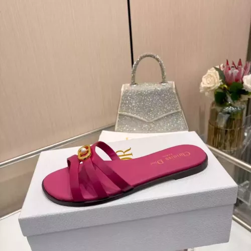 Replica Christian Dior Slippers For Women #1388293 $82.00 USD for Wholesale