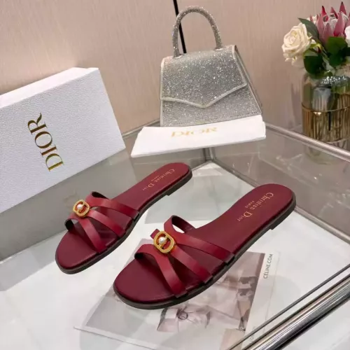 Wholesale Christian Dior Slippers For Women #1388295 $82.00 USD, Wholesale Quality Replica Christian Dior Slippers