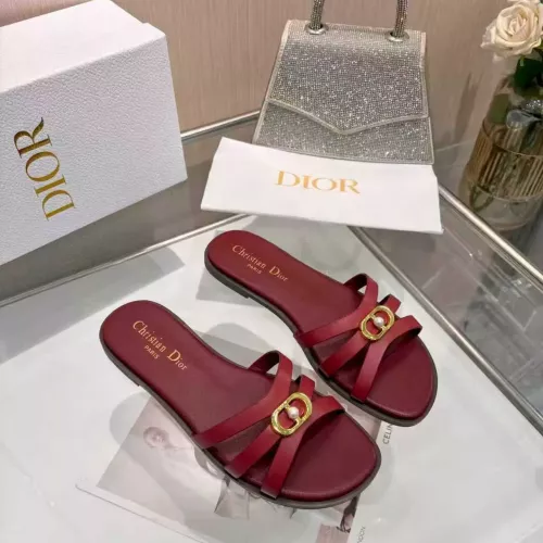 Replica Christian Dior Slippers For Women #1388295 $82.00 USD for Wholesale