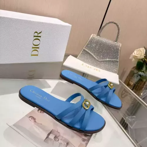 Replica Christian Dior Slippers For Women #1388296 $82.00 USD for Wholesale