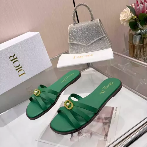 Wholesale Christian Dior Slippers For Women #1388297 $82.00 USD, Wholesale Quality Replica Christian Dior Slippers